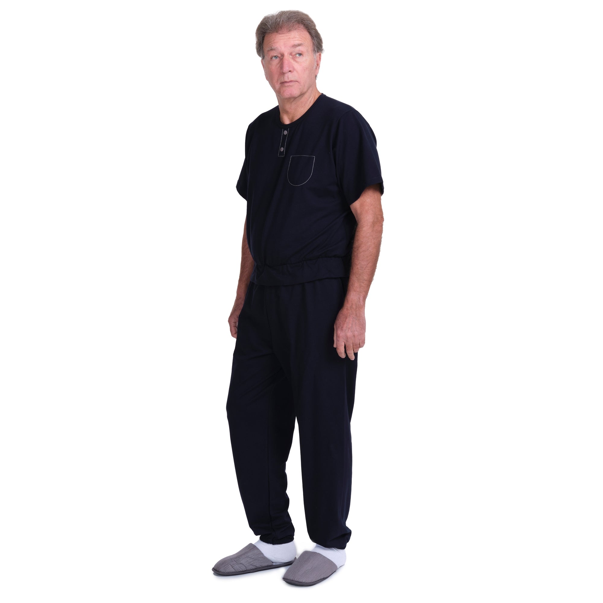 Pyjamas Onesie Adaptive Clothing - Short-sleeved - Bacio