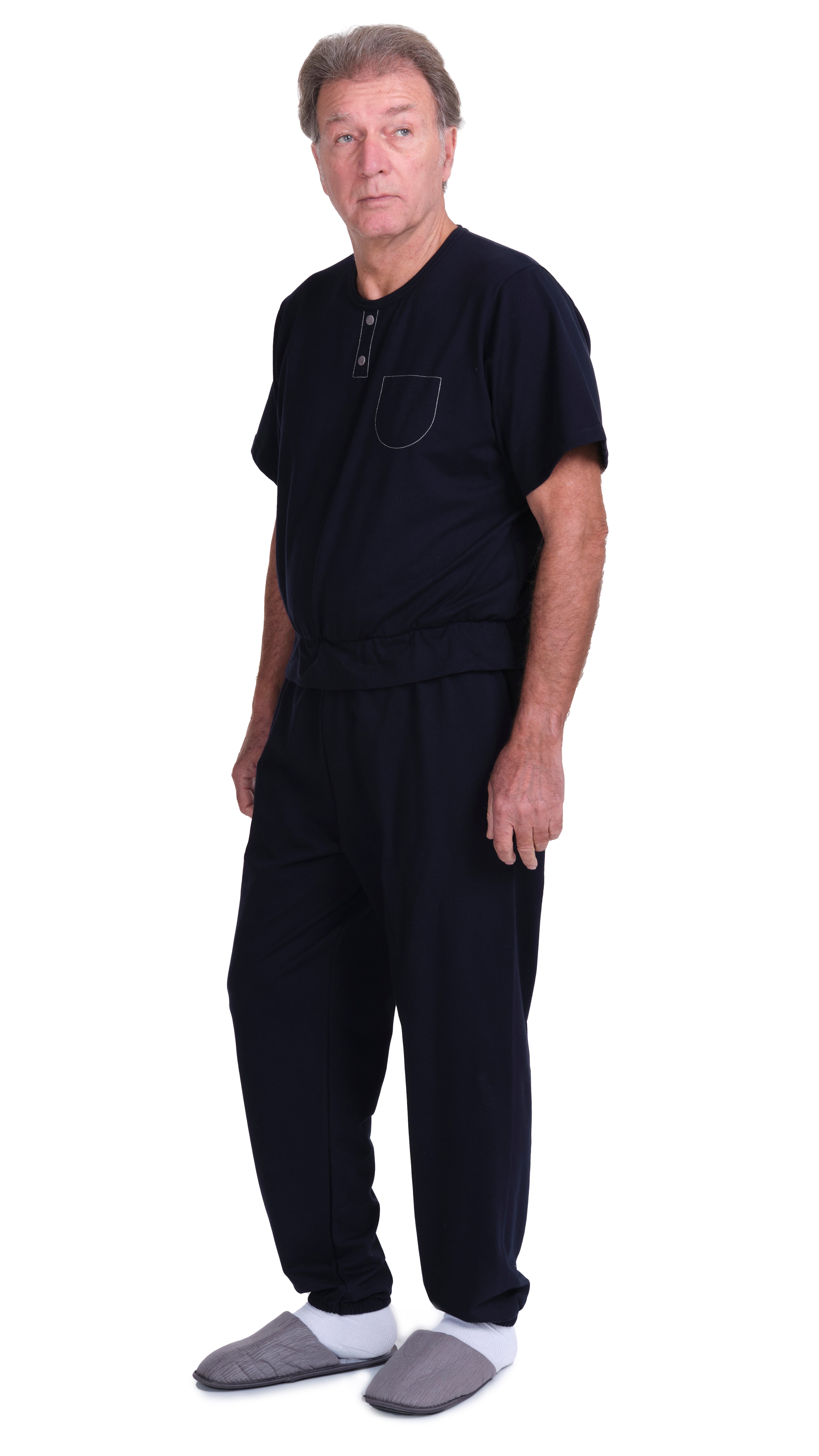 Pyjamas Onesie Adaptive Clothing - Short-sleeved - Bacio