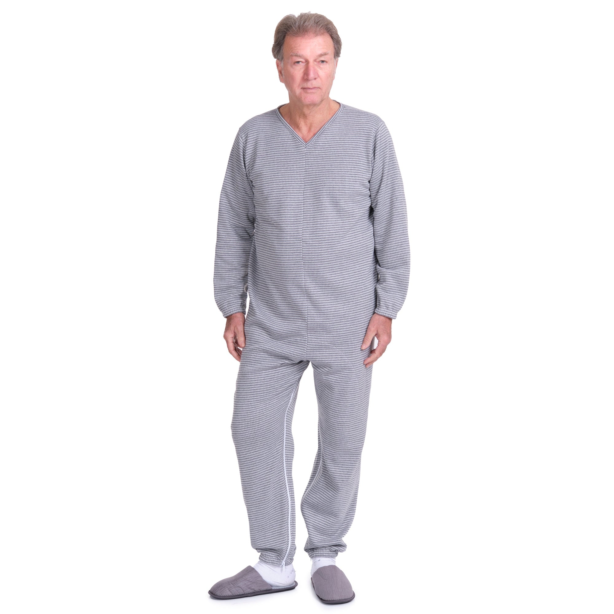 Adaptive Winter Onesie with Back & Inseam Zippers – 9014/2
