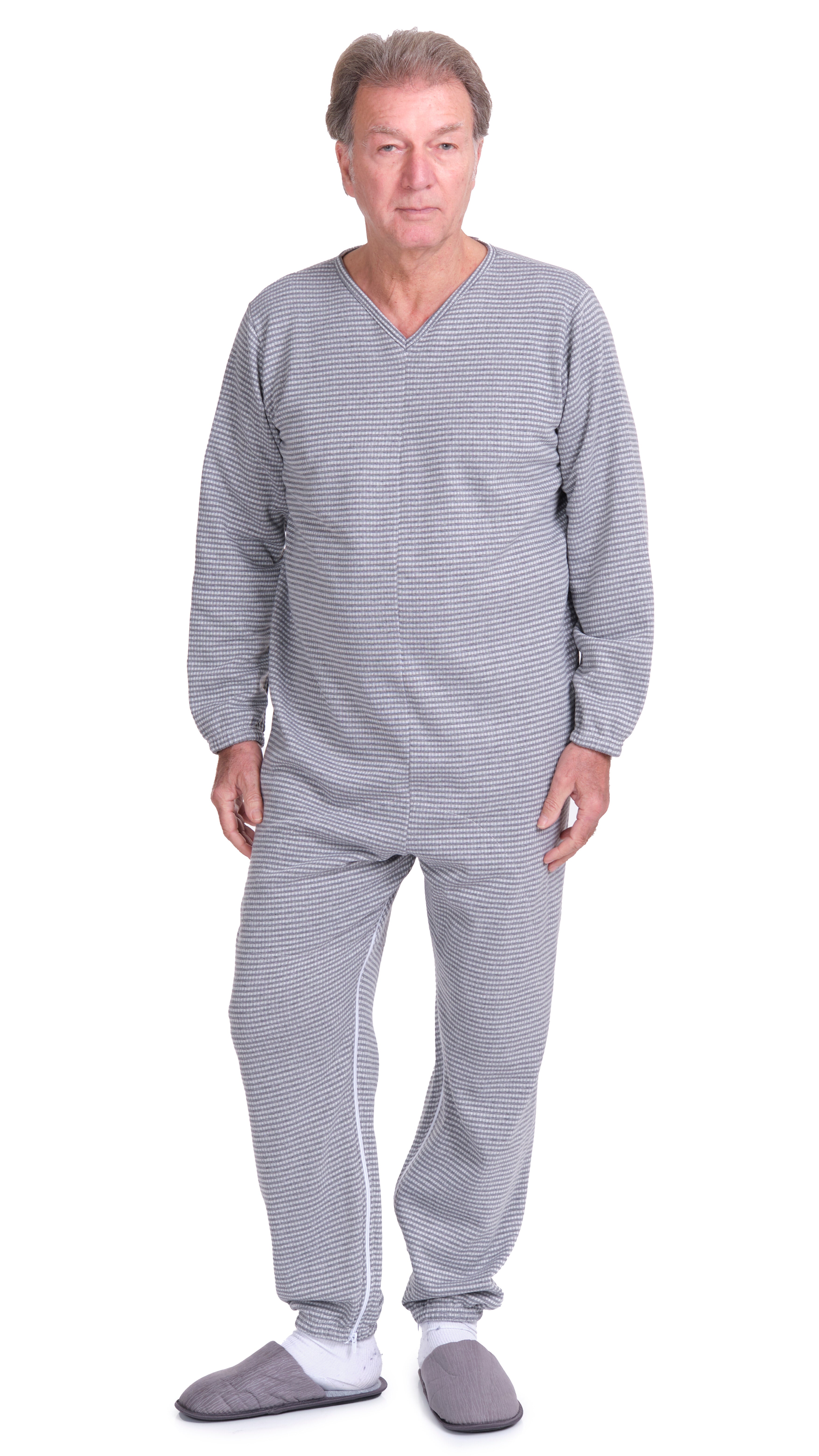 Adaptive Winter Onesie with Back & Inseam Zippers – 9014/2