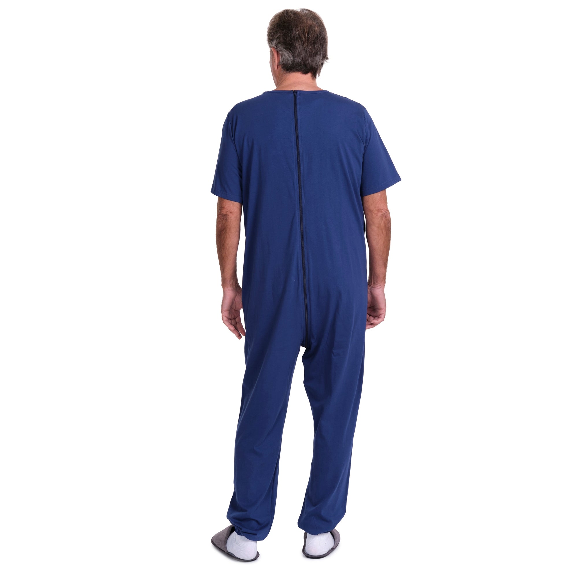 Short-sleeved medical pyjamas and long trousers - 9078 MC PL - Utilità
