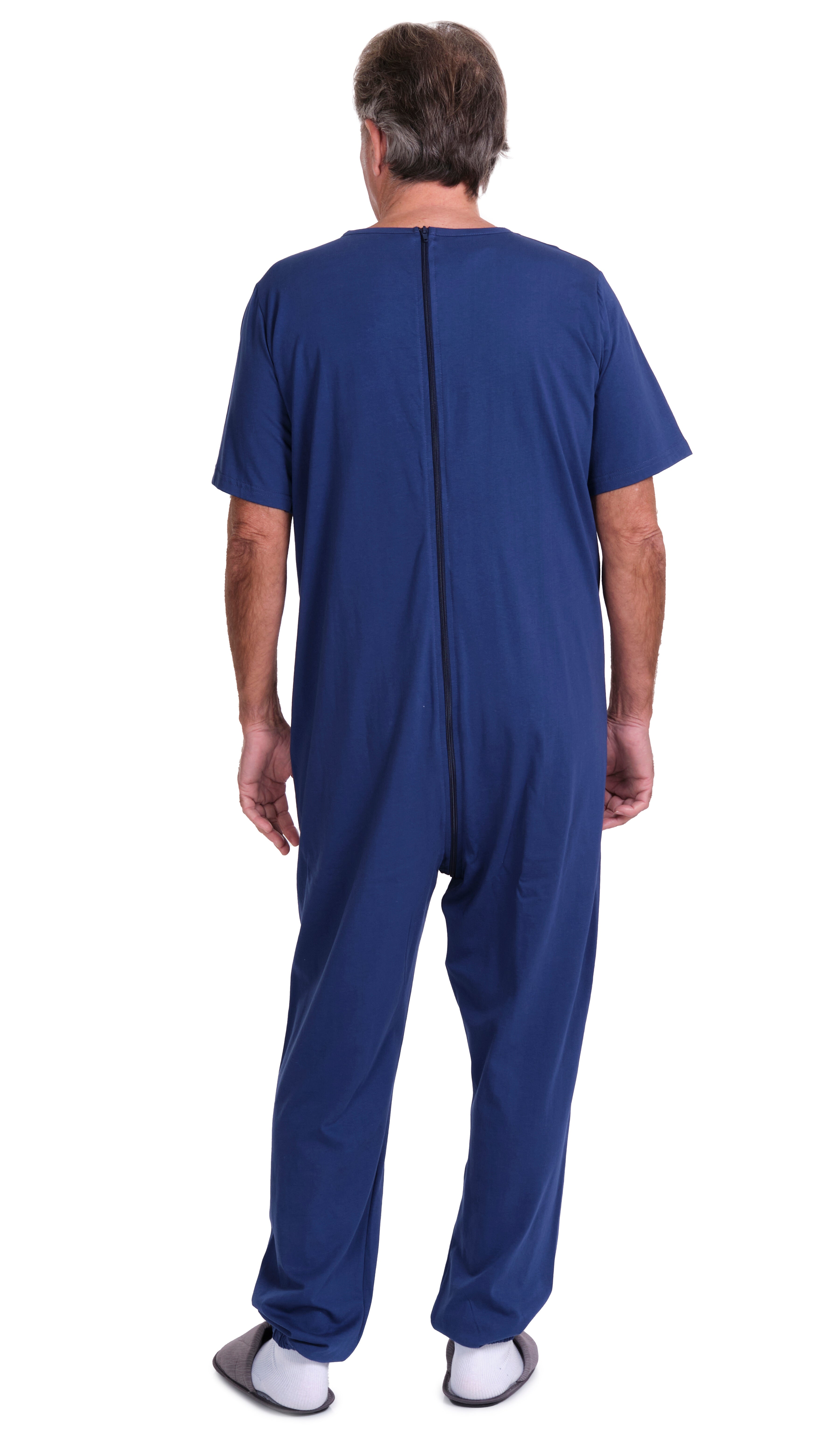 Short-sleeved medical pyjamas and long trousers - 9078 MC PL - Utilità