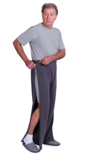 Post-operative rehabilitation trousers with zips on both sides - Morbidezza 9038