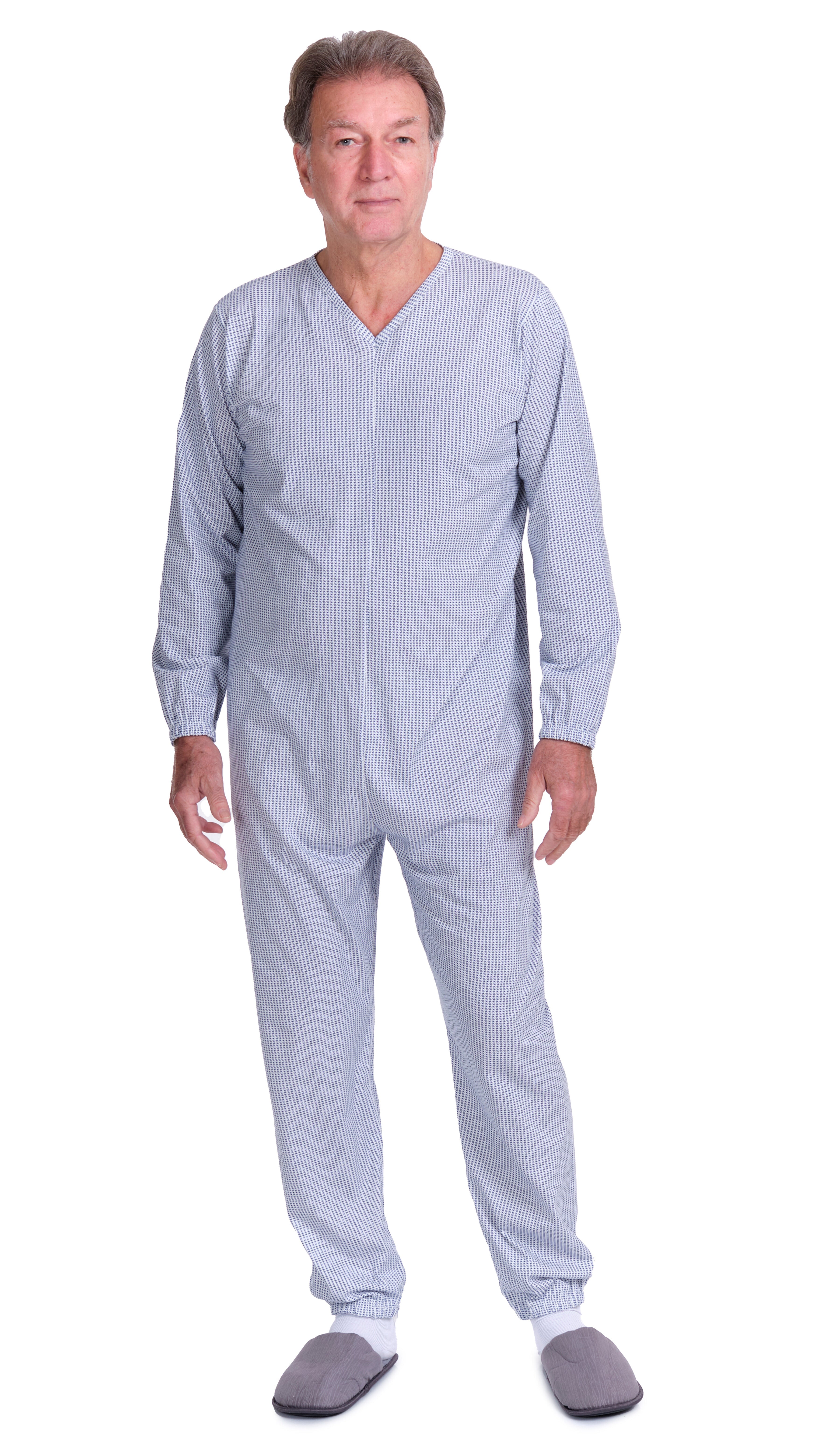 Onesie Anti-Strip Adaptive Pyjamas 100% Cotton - 9012/2