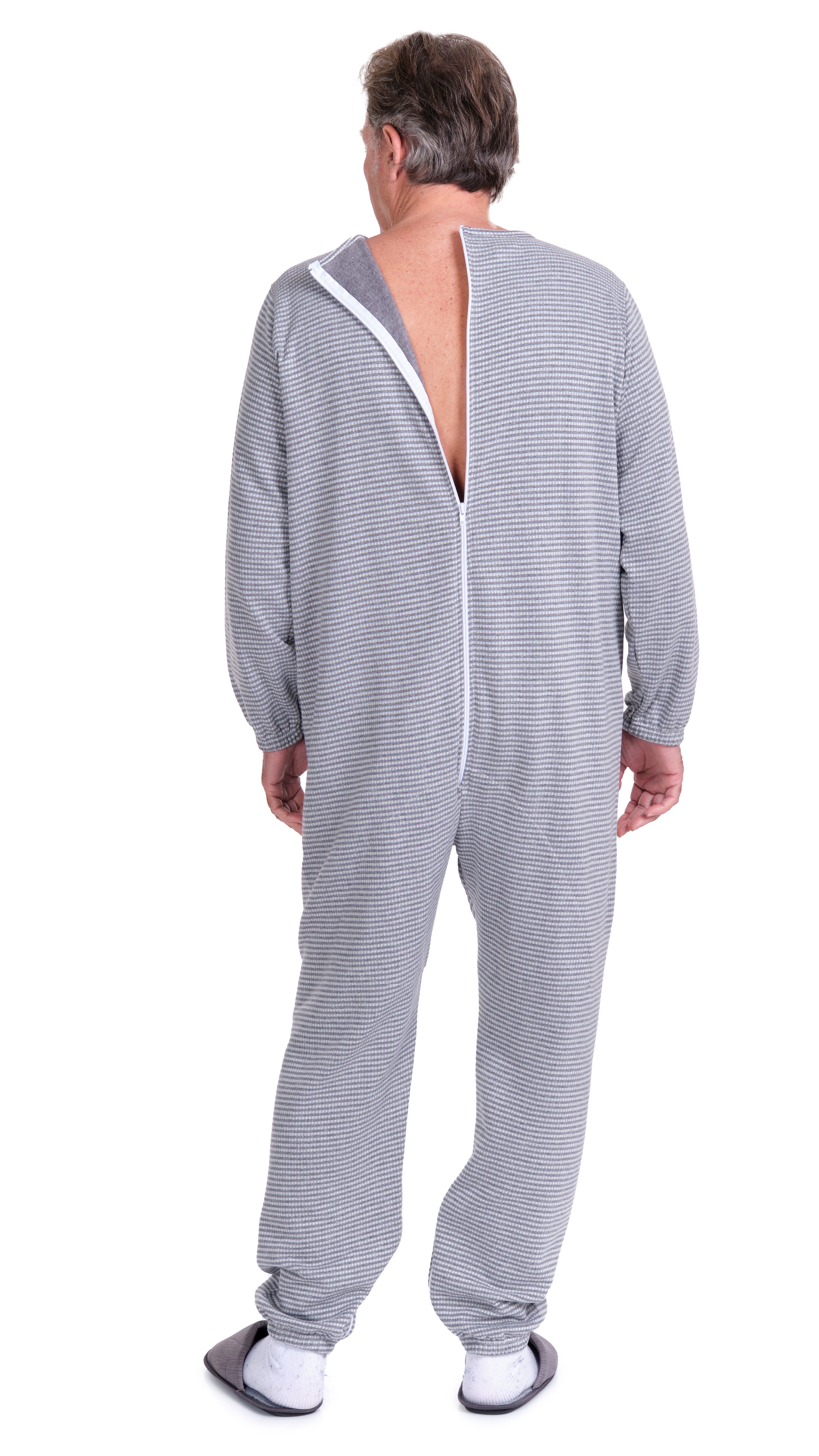 Adaptive Winter Onesie with Back & Inseam Zippers – 9014/2