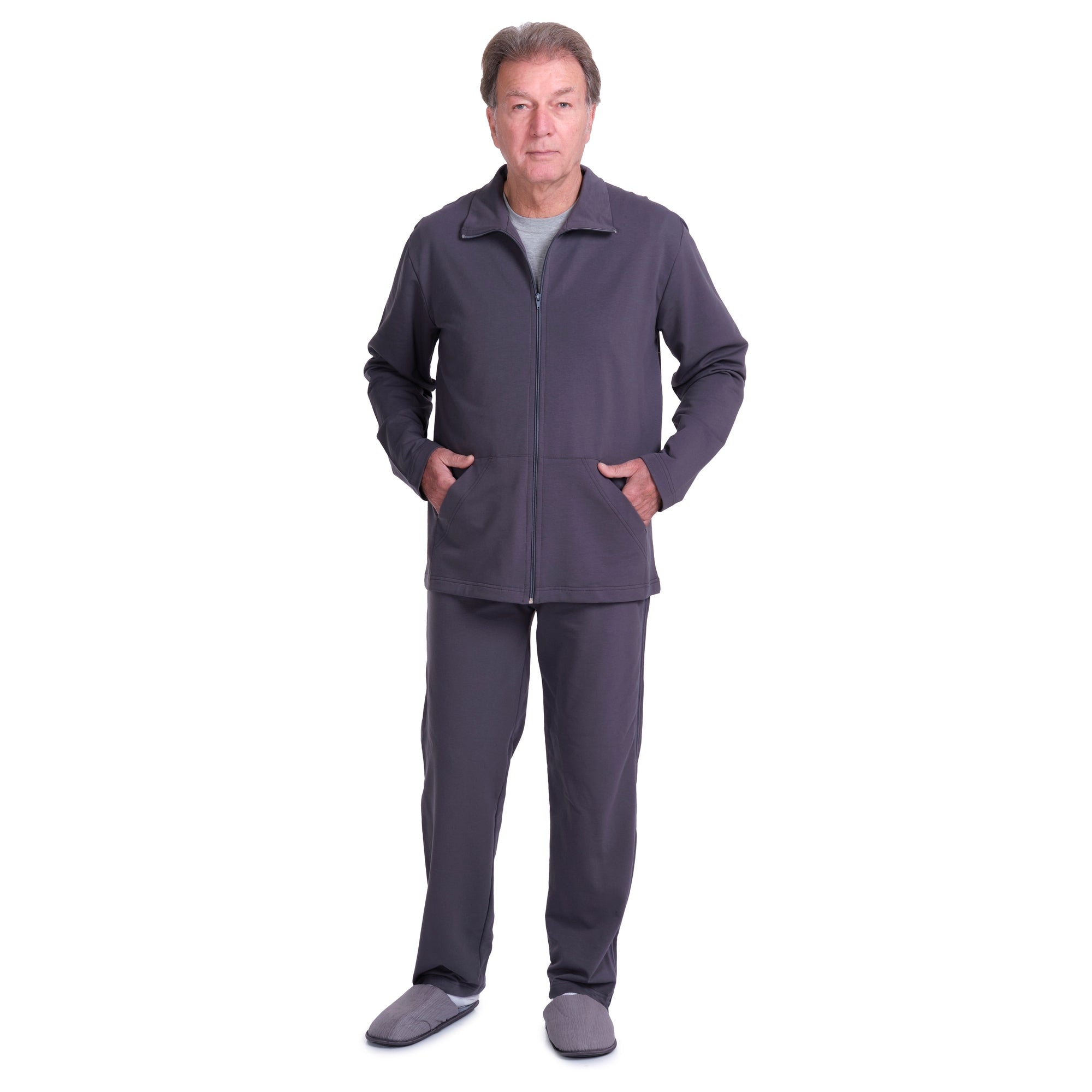Tracksuit for rehabilitation exercises with side opening - Melodia