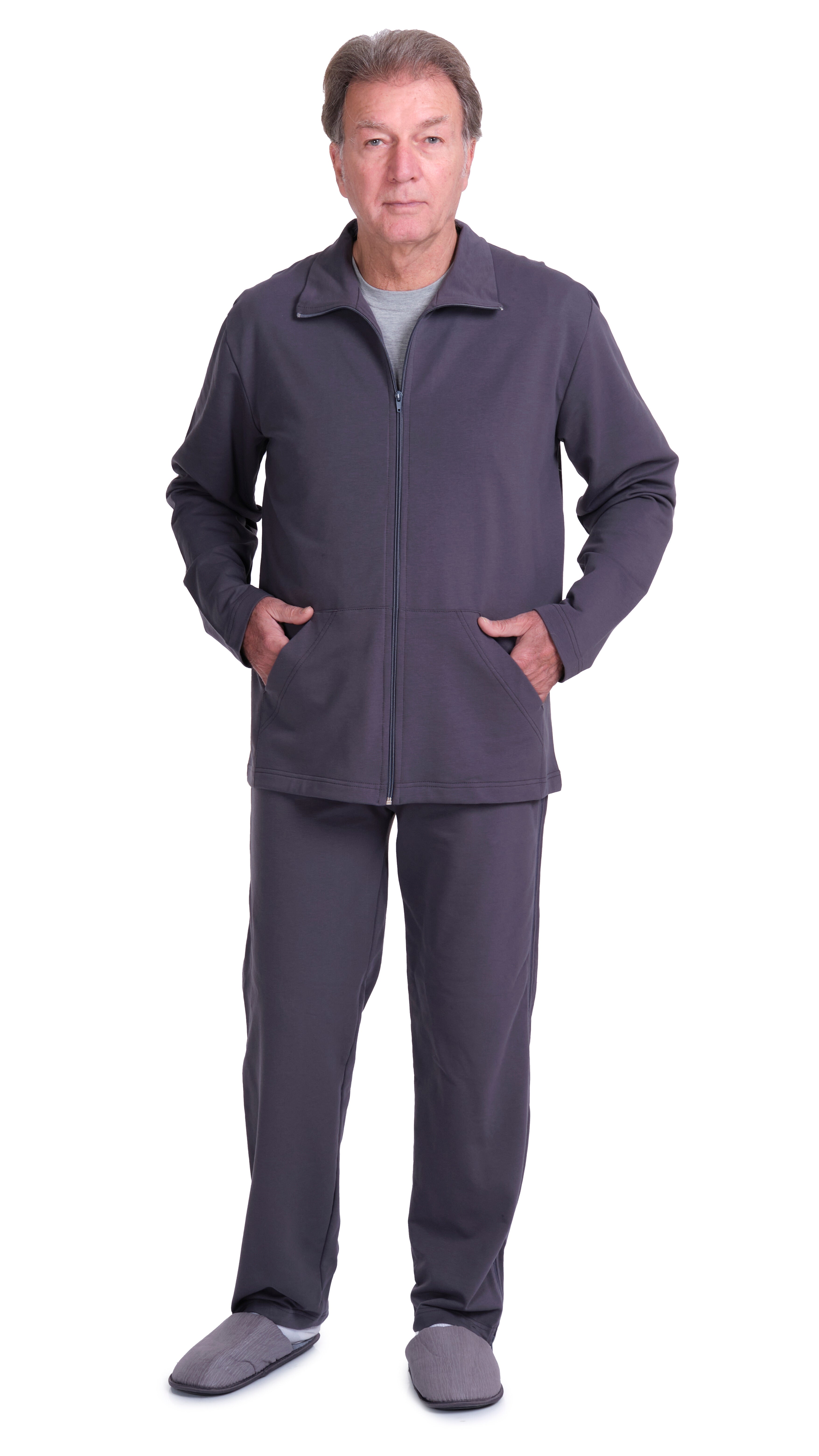 Tracksuit for rehabilitation exercises with side opening - Melodia