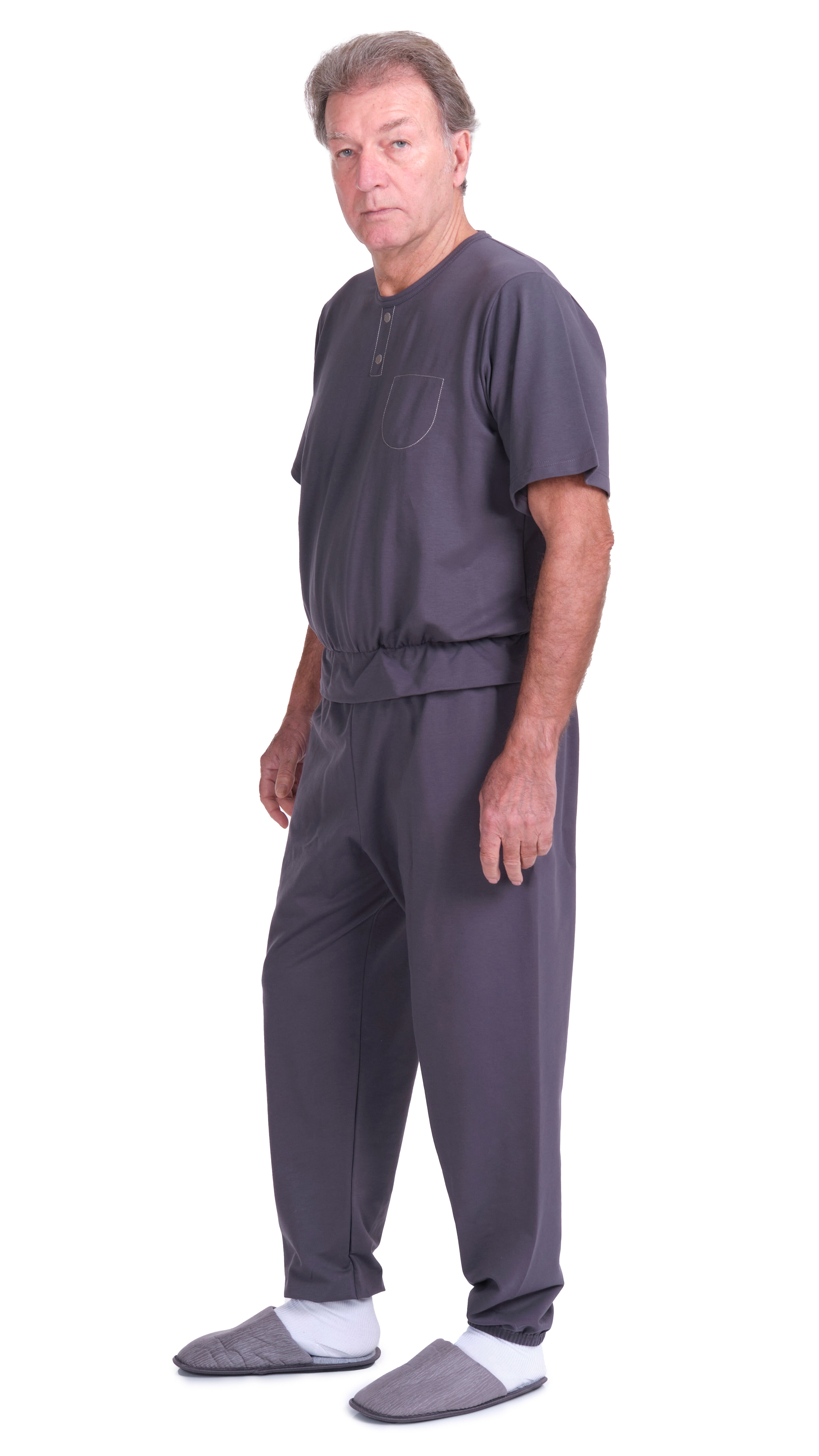 Pyjamas Onesie Adaptive Clothing - Short-sleeved - Bacio