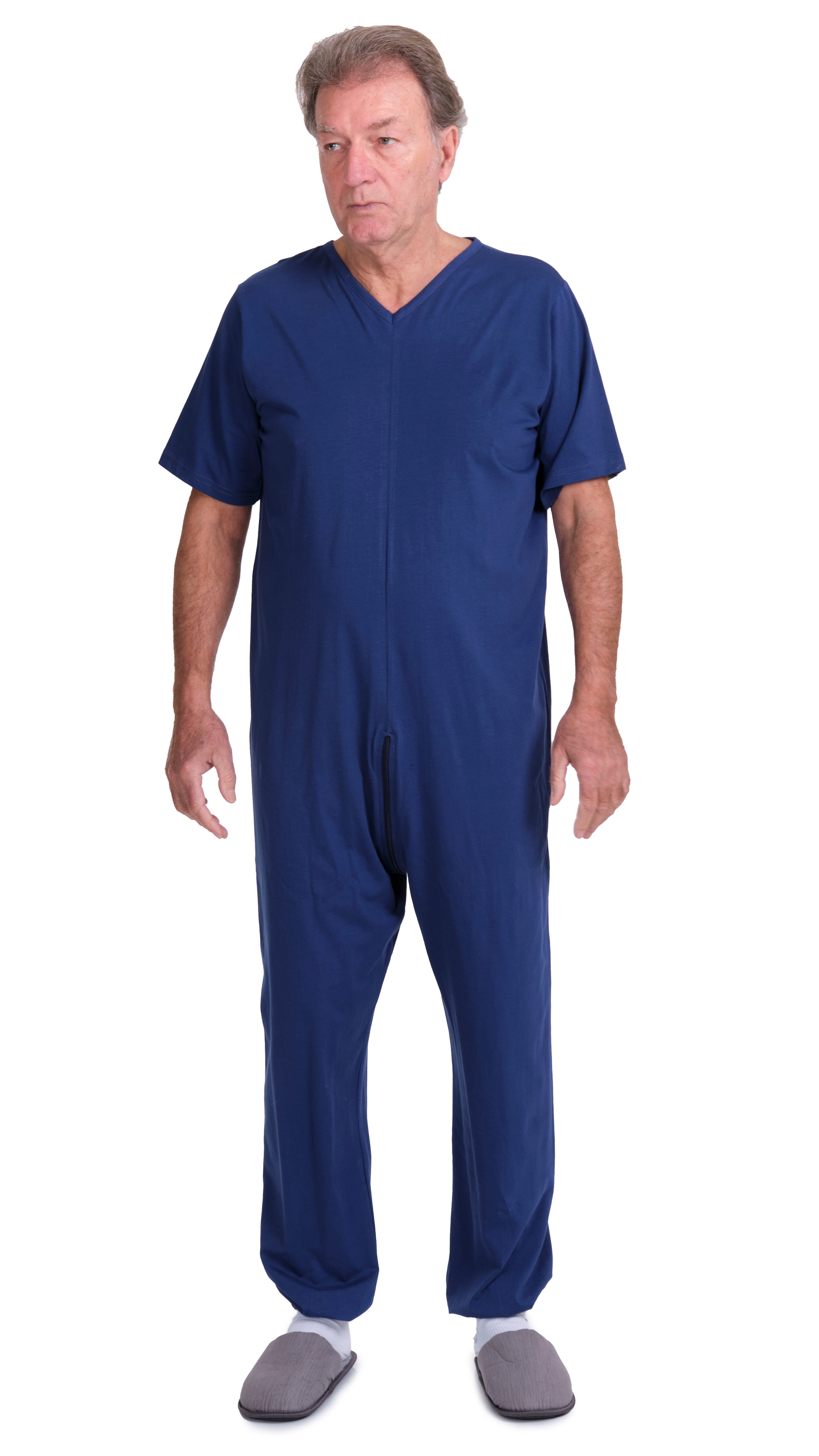 Short-sleeved medical pyjamas and long trousers - 9078 MC PL - Utilità