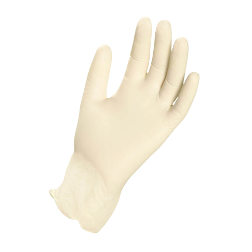 Synthetic Elasticised Vinyl Gloves, Disposable, pack of 100 PALMPRO Essential