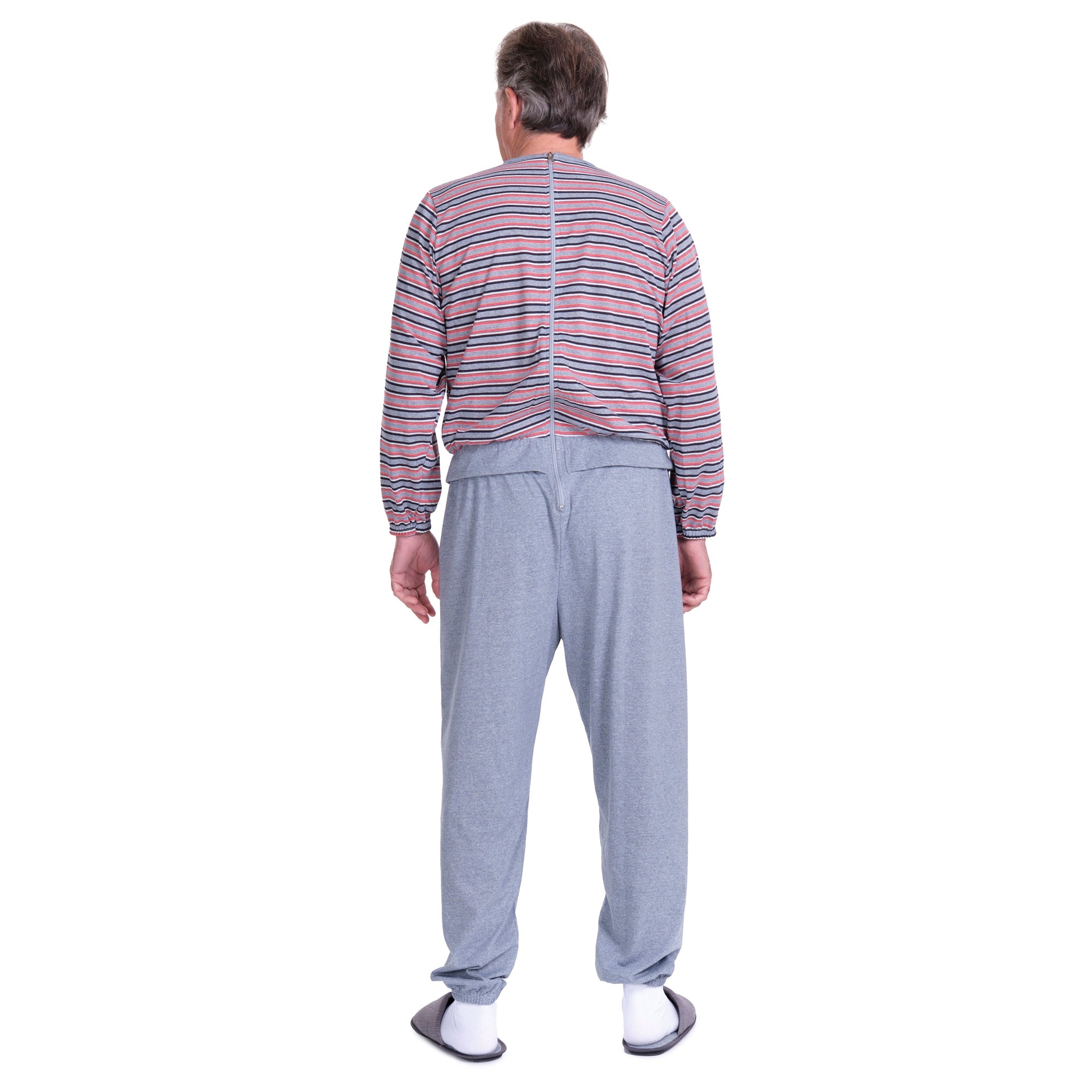 One-piece Pyjamas with rear zip fastening