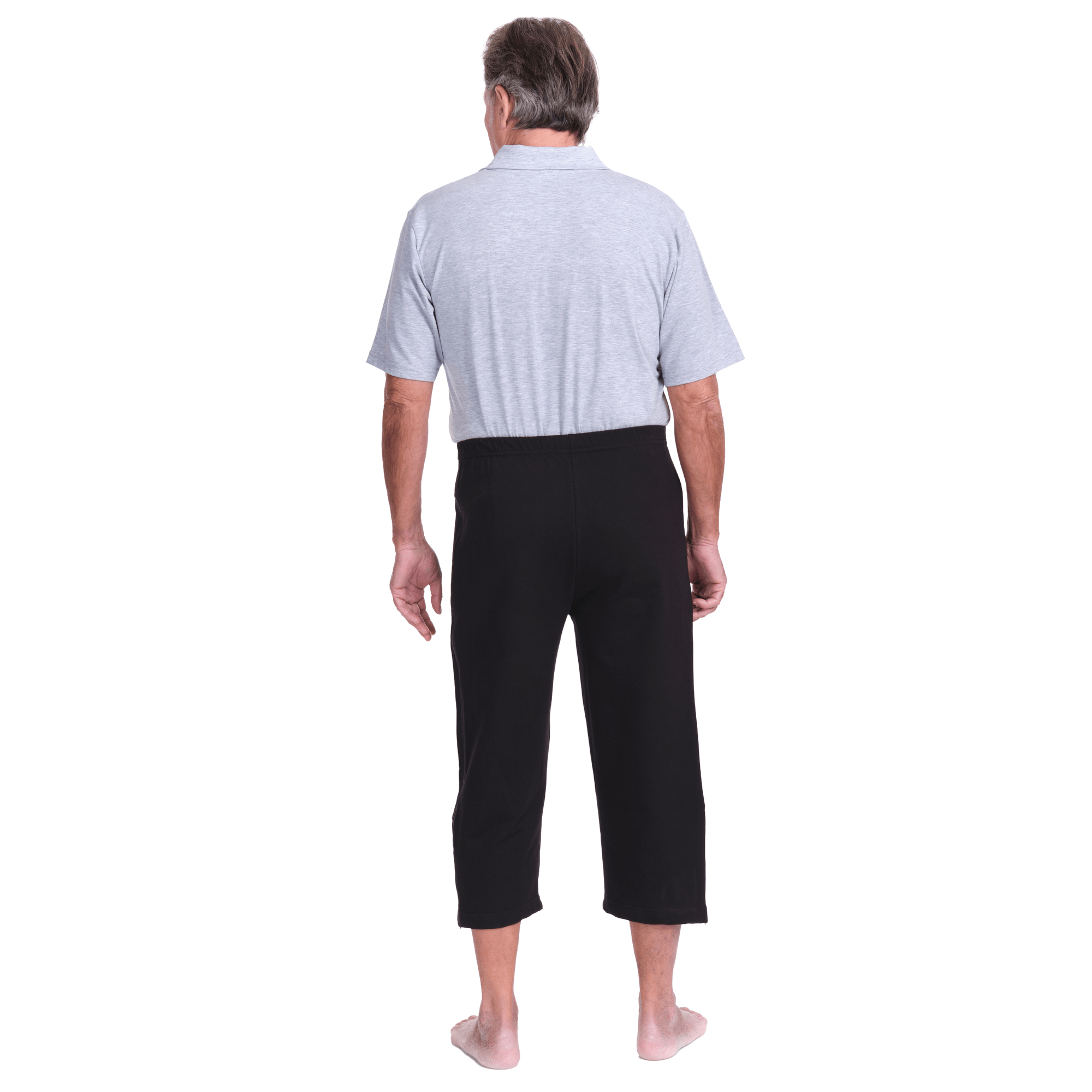 Rehabilitation 3/4 Pants – Model 9018 – Full Side Zipper Opening – Adaptive Trousers for Therapy & Recovery