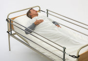 Ferrucci Comfort containment sheet displaying soft, absorbent fabric for patient protection and comfort.