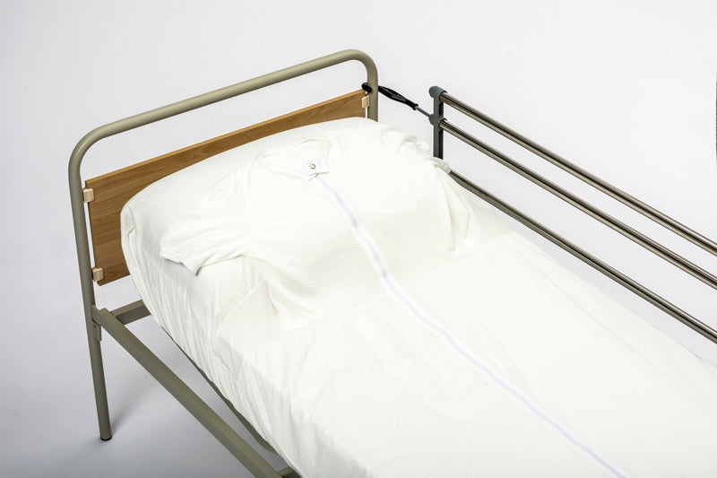 Ferrucci Comfort containment sheet in soft fabric, designed for bed protection and comfort.
