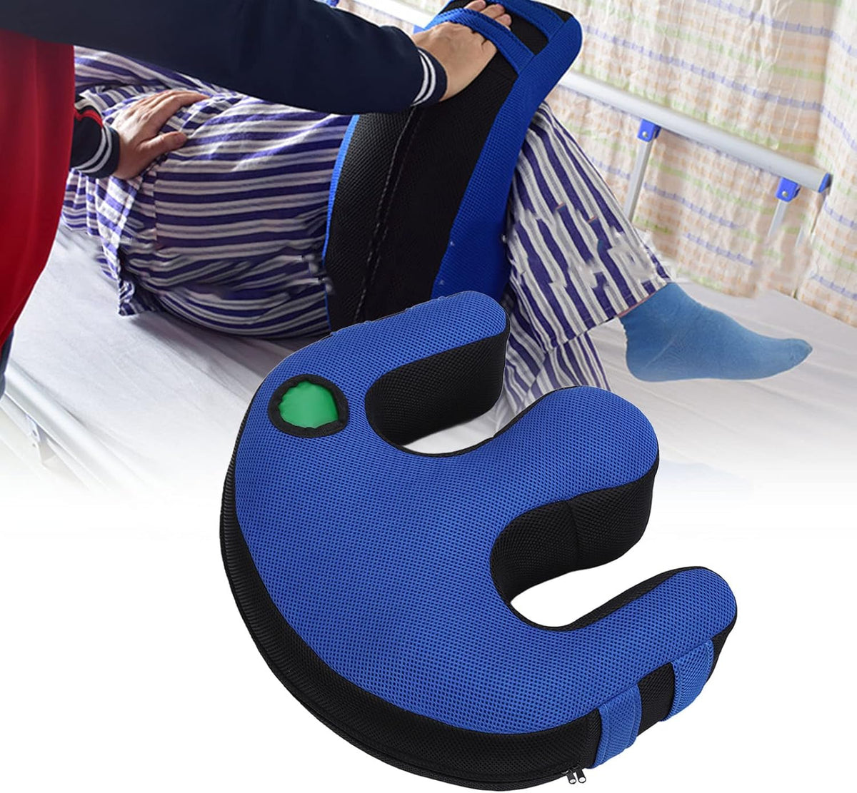 Breathable Ferrucci Comfort patient turning cushion, a rotating pillow designed for bedridden, elderly, and disabled patients.