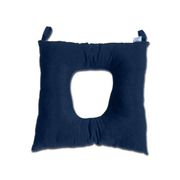 GIMA shaped anti-decubitus cushion with hole, Class I medical device, 45x45 cm, designed to prevent pressure sores.