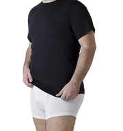 Men’s oversized crew neck T-shirt by Marc Luis in 100% combed cotton, short sleeve, light color, relaxed fit.