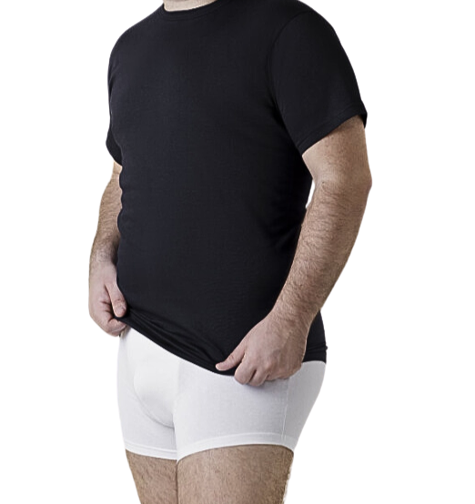 Men’s oversized crew neck T-shirt by Marc Luis in 100% combed cotton, short sleeve, light color, relaxed fit.